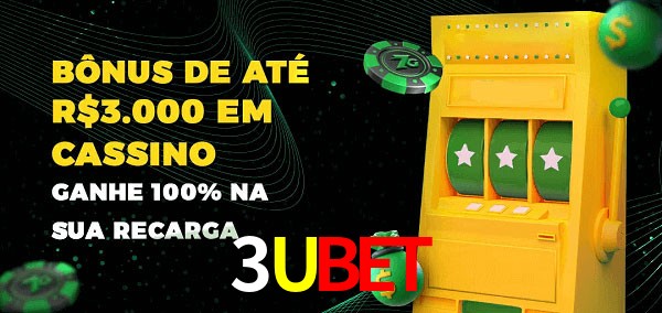 3Ubet melhor bônus de depósito